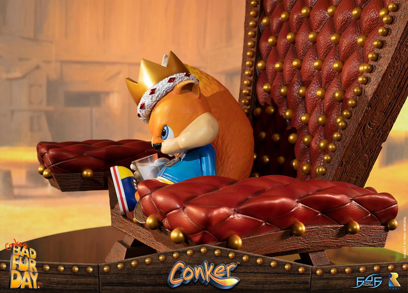 Conker's Bad Fur Day Resin Statue: Conker Standard Edition image 9