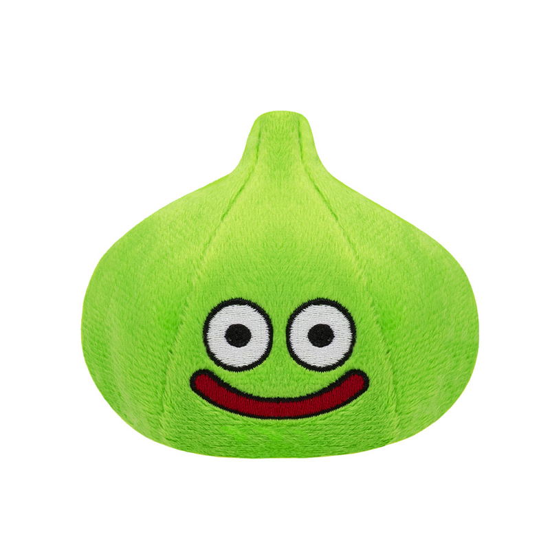 Dragon Quest Smile Slime Plush Magnet: Lime Slime image 1