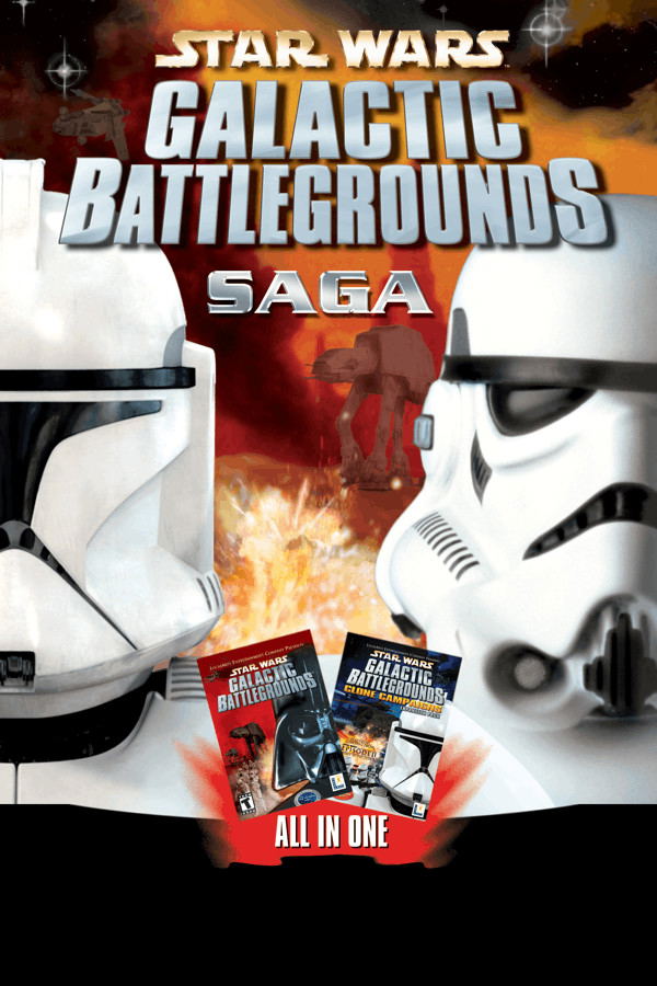 Star Wars Galactic Battlegrounds Saga (EU REGION ONLY) <span class="ext" style="background-color: #2a475e; color: #FFFFFF;">STEAM</span> <span class="ext ext_digital">digital</span> image 1