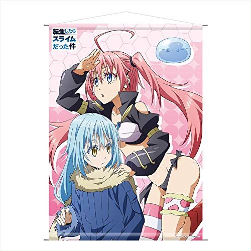 That Time I Got Reincarnated as a Slime B2 Wall Scroll: Rimuru & Milim image 1