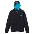 That Time I Got Reincarnated As A Slime - Rimuru Tempest Zippered Hoodie Black x Turquoise Blue (M Size) thumbnail 2