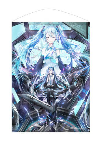 Hatsune Miku Circulator B2 Wall Scroll image 1