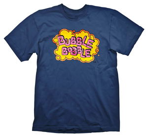 Bubble Bobble T-shirt Vintage Logo (S Size)_