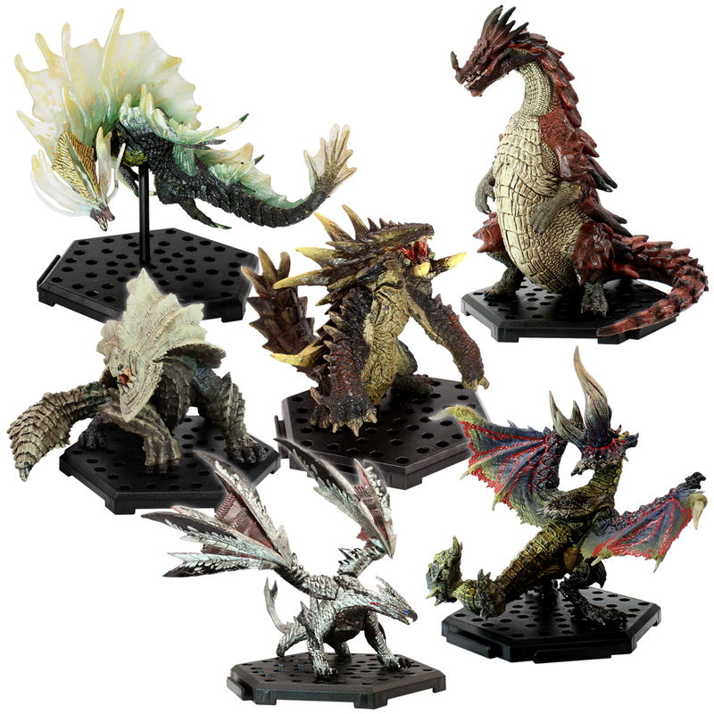 Capcom Figure Builder Monster Hunter Standard Model Plus: The Best of Vol. 7, 8 (Set of 6 pieces) image 1