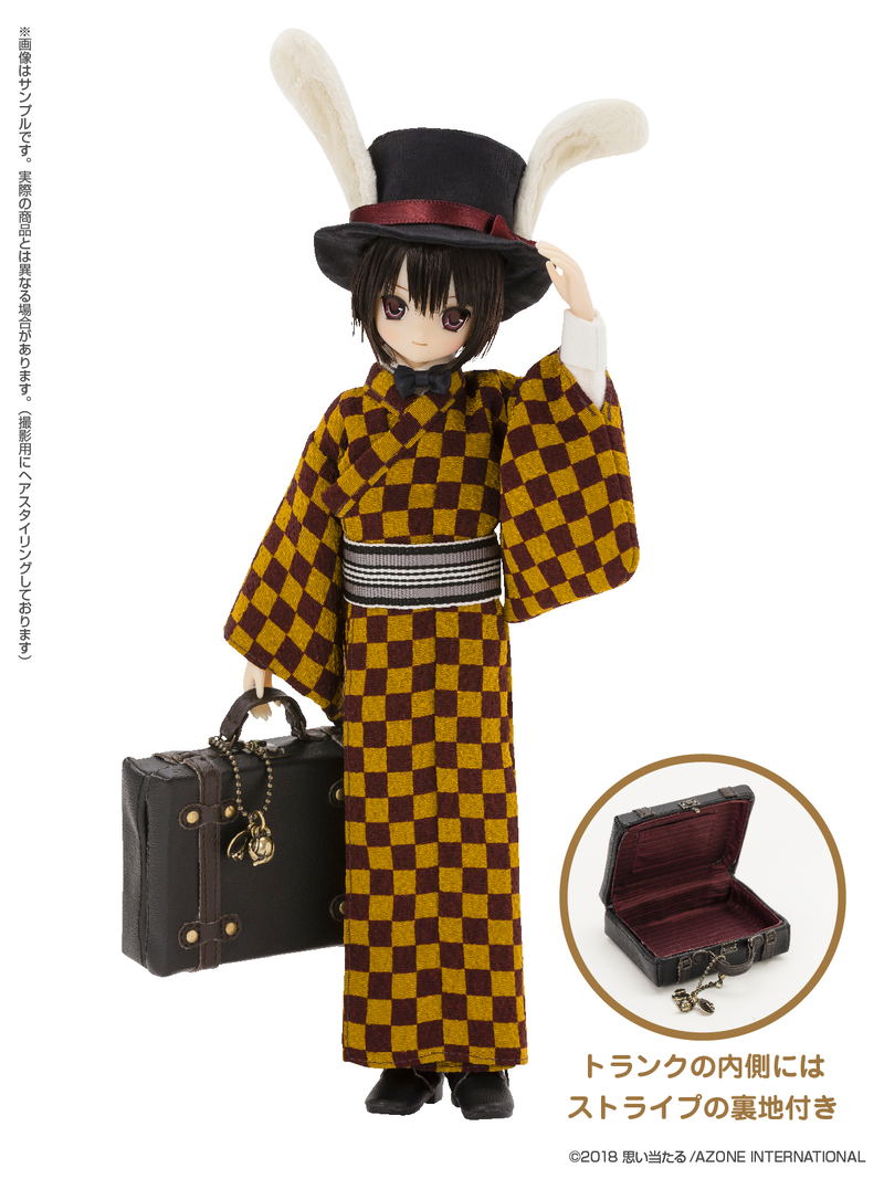 EX Cute Family 1/6 Scale Fashion Doll: Alice's Tea Party Hatter -Taisho Romantic- Aoto image 2