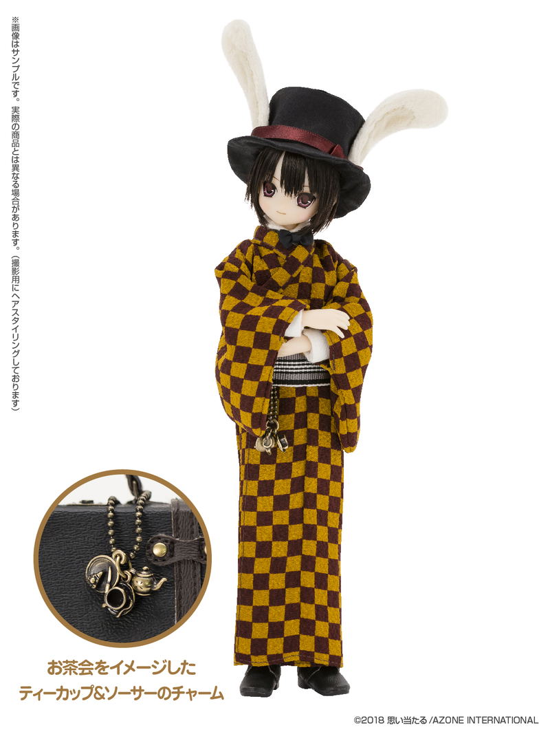 EX Cute Family 1/6 Scale Fashion Doll: Alice's Tea Party Hatter -Taisho Romantic- Aoto image 3