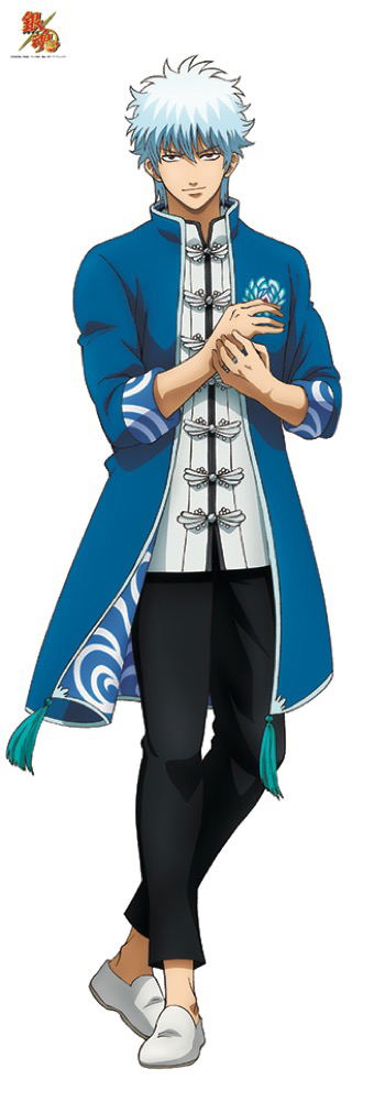 Gintama Life-Size Wall Scroll 1: Gintoki Sakata image 1