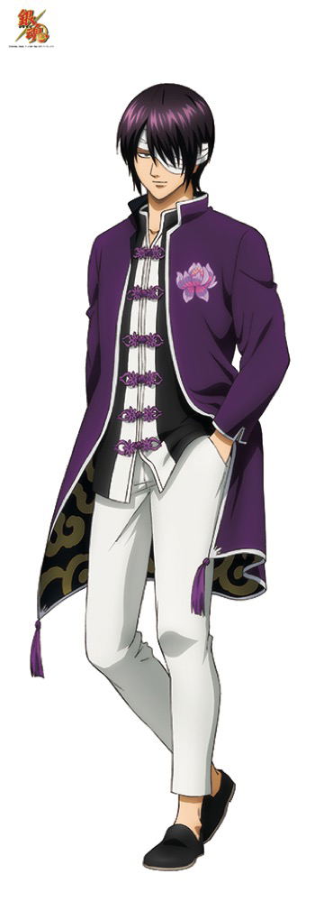Gintama Life-Size Wall Scroll 4: Shinsuke Takasugi image 1