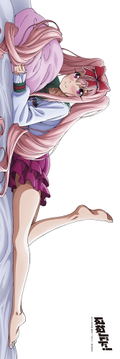Hanebado! Original Illustration Heavy Weight 2-Way Premium Dakimakura Cover: Kaoruko thumbnail 2