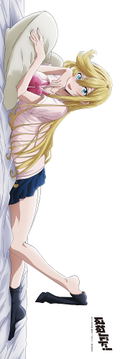 Hanebado! Original Illustration Heavy Weight 2-Way Premium Dakimakura Cover: Connie thumbnail 2