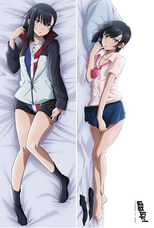 Hanebado! Original Illustration Smooth Dakimakura Cover: Yuika_