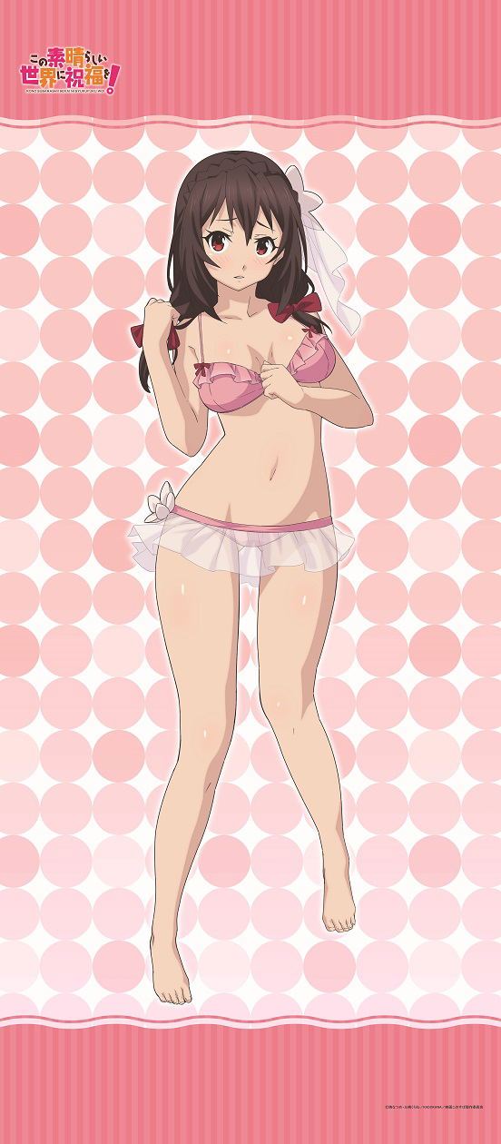 Kono Subarashii Sekai ni Shukufuku wo! Original Illustration Life-size Wall Scroll: Yunyun image 1