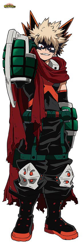 My Hero Academia Life-size Wall Scroll 2: Katsuki Bakugou image 1