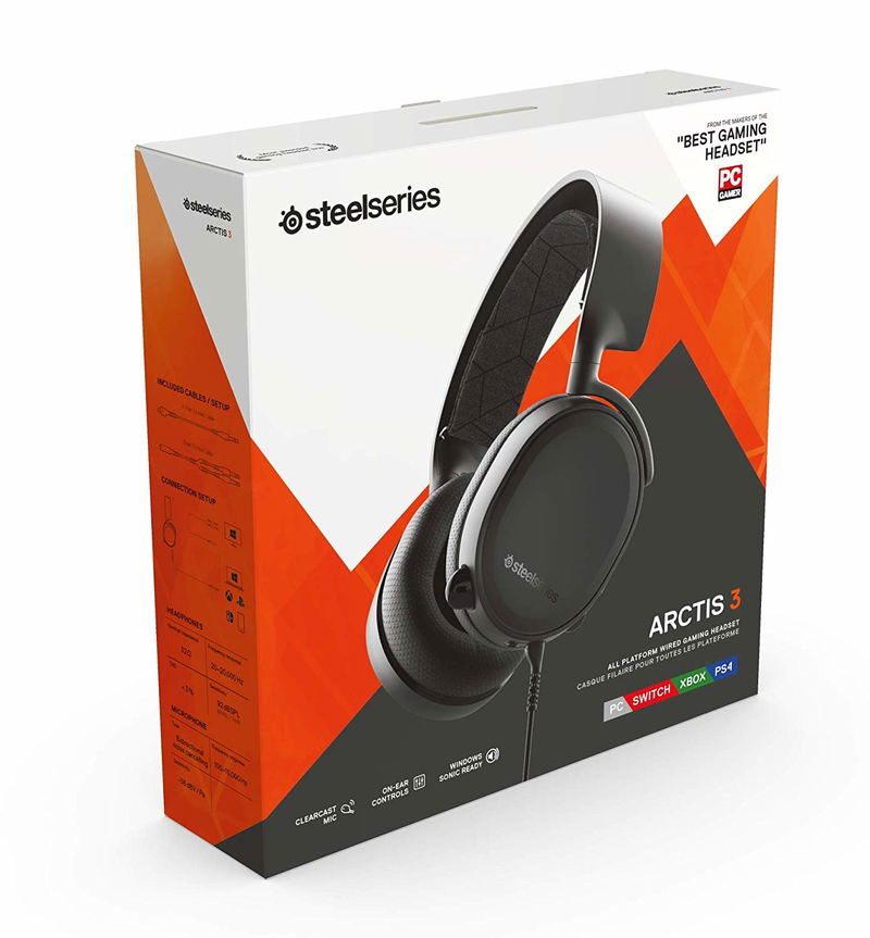 SteelSeries Arctis 3 2019 Edition (Black) image 4