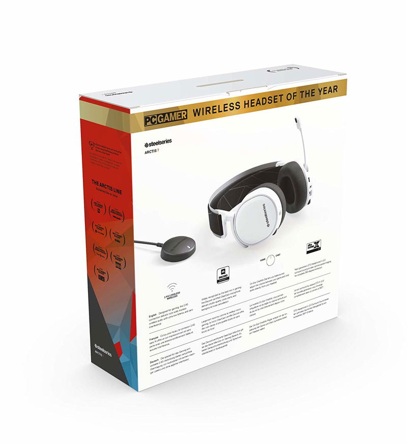 SteelSeries Arctis 7 2019 Edition (White) image 5