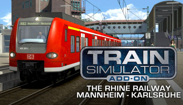 Train Simulator - The Rhine Railway: Mannheim - Karlsruhe Route Add-On (DLC) DLC STEAM digital — Import Game Deal