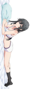 Yahari Ore no Seishun Love-come wa Machigatteiru Zoku Original Illustration Heavy Weight 2-Way Dakimakura Cover: Yukino Athletic Wear (Re-run) thumbnail 2