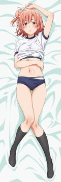 Yahari Ore no Seishun Love-come wa Machigatteiru Zoku Original Illustration Heavy Weight 2-Way Dakimakura Cover: Yui Athletic Wear (Re-run) thumbnail 1