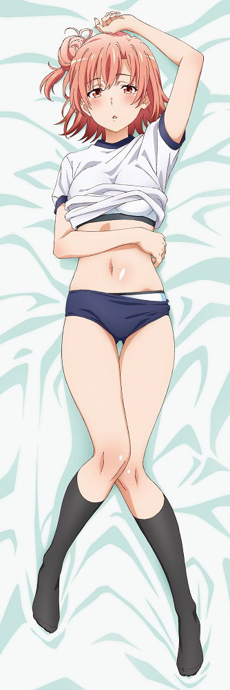Yahari Ore no Seishun Love-come wa Machigatteiru Zoku Original Illustration Heavy Weight 2-Way Dakimakura Cover: Yui Athletic Wear (Re-run) image 1