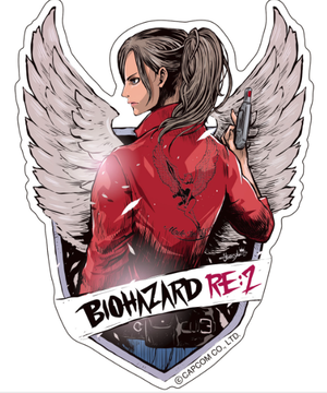 Capcom x B-Side Label Sticker: Resident Evil Re:2 Claire_