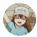 Cells At Work! Platelet Cap With Can Badge Set thumbnail 3