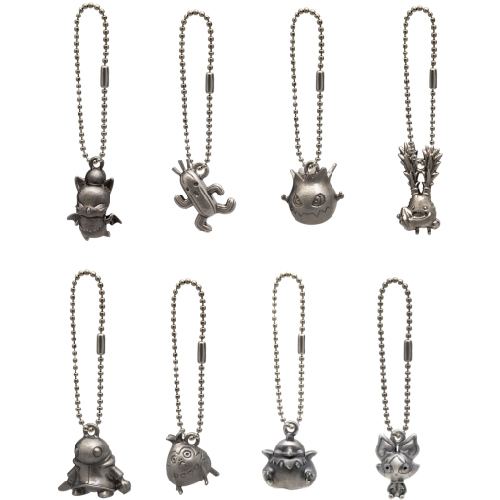 Final Fantasy XIV Minion Metal Charm (Set of 8 pieces)