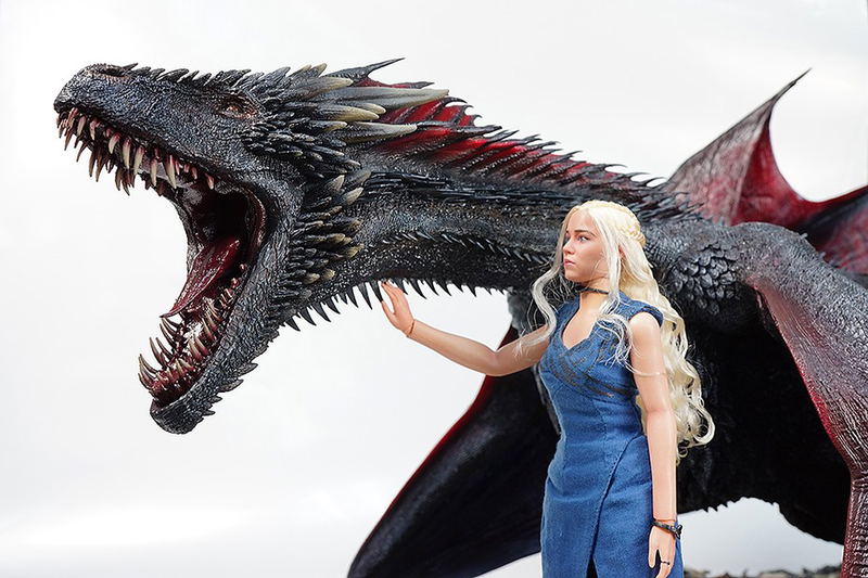 Game of Thrones 1/6 Scale Pre-Painted Figure: Drogon image 4