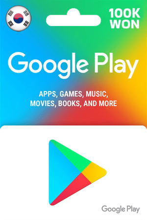 Google Play KRW 100000 Gift Card | Korea Account_