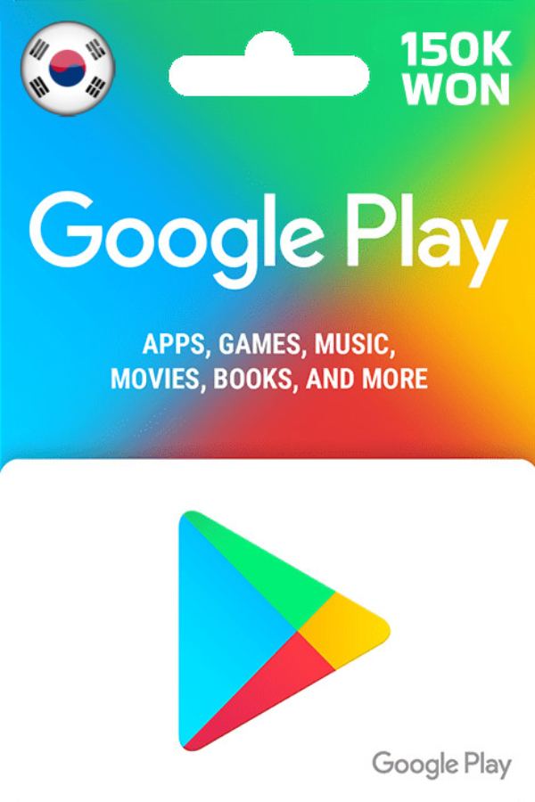 Google Play KRW 150000 Gift Card | Korea Account digital