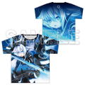 Neptunia Full Graphic T-shirt Next Black Ver. (L Size) thumbnail 1