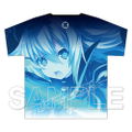Neptunia Full Graphic T-shirt Next Black Ver. (L Size) thumbnail 3