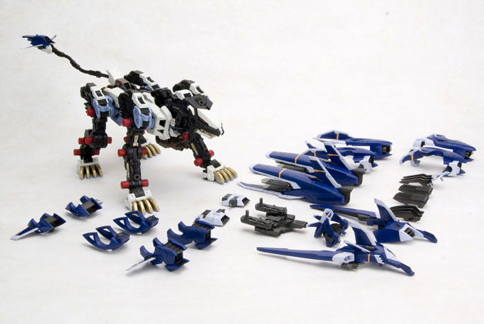 Zoids HMM 1/72 Scale Model Kit: RZ-041 Liger Zero Jager Marking Plus Ver. (Re-run) image 17