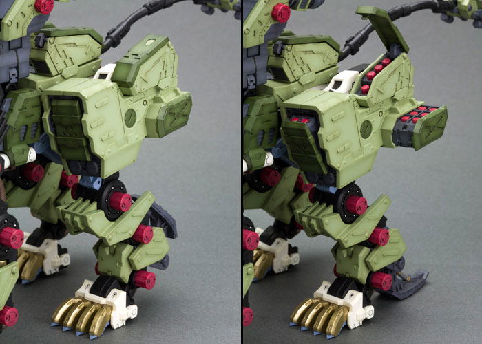 Zoids HMM 1/72 Scale Model Kit: RZ-041 Liger Zero Panzer Marking