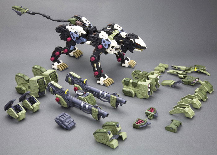 Zoids HMM 1/72 Scale Model Kit: RZ-041 Liger Zero Panzer Marking Plus Ver. (Re-run) image 20