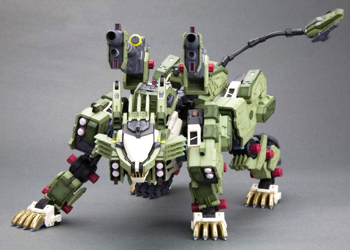 Zoids HMM 1/72 Scale Model Kit: RZ-041 Liger Zero Panzer Marking Plus Ver. (Re-run) image 6