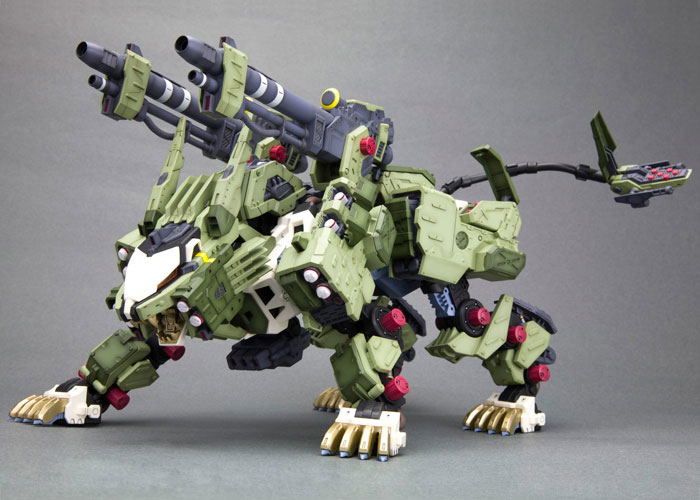 Zoids HMM 1/72 Scale Model Kit: RZ-041 Liger Zero Panzer Marking Plus Ver. (Re-run) image 7