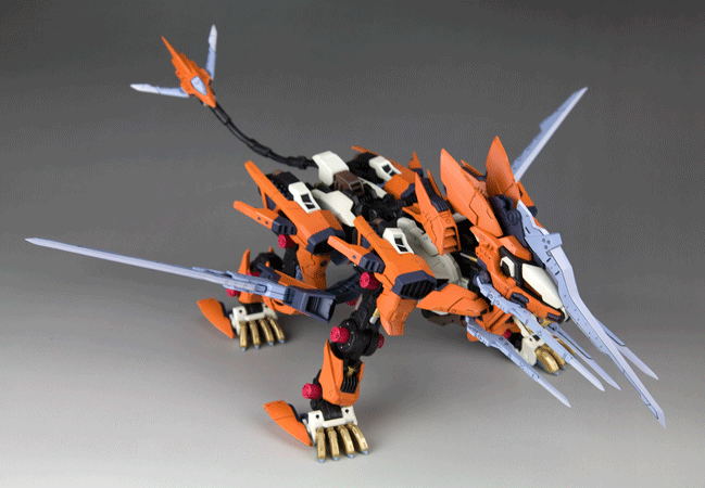 Zoids HMM 043 1/72 Scale Model Kit: RZ-041 Liger Zero Schneider