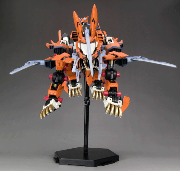 Zoids HMM 043 1/72 Scale Model Kit: RZ-041 Liger Zero Schneider Marking Plus Ver. (Re-run) image 4