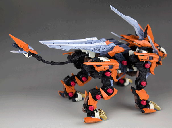 Zoids HMM 043 1/72 Scale Model Kit: RZ-041 Liger Zero Schneider Marking Plus Ver. (Re-run) image 6