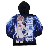 A Certain Magical Index III - Mikoto Misaka Full Graphic Light Hoodie (M Size)