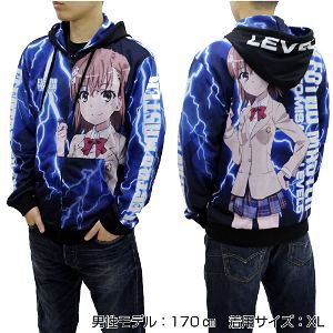 A Certain Magical Index III - Mikoto Misaka Full Graphic Light Hoodie (L Size)