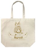 Kemono Friends 2 - Serval Large Tote Bag Natural thumbnail 1