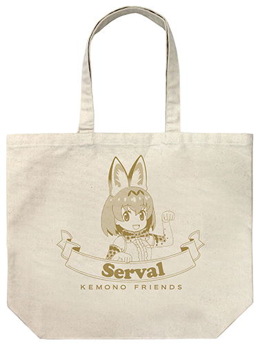 Kemono Friends 2 - Serval Large Tote Bag Natural image 1