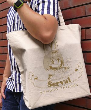 Kemono Friends 2 - Serval Large Tote Bag Natural