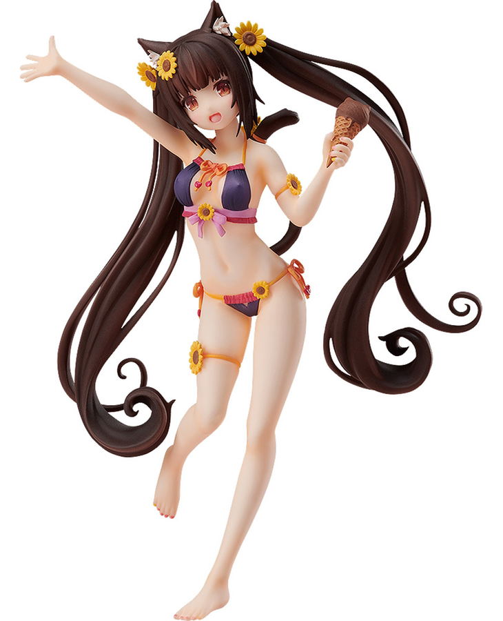 Nekopara 1/12 Scale Pre-Painted Figure: Chocola Swimsuit Ver. image 1