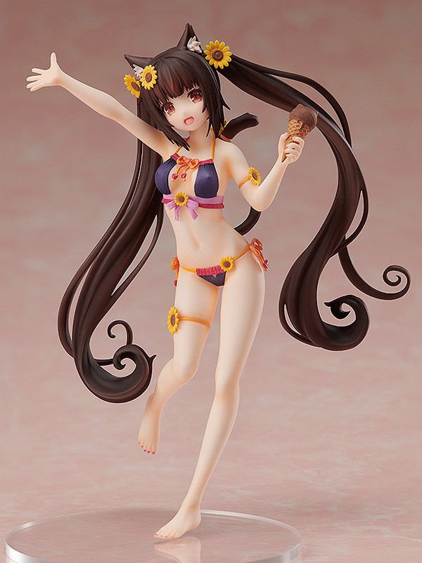 Nekopara 1/12 Scale Pre-Painted Figure: Chocola Swimsuit Ver. image 2