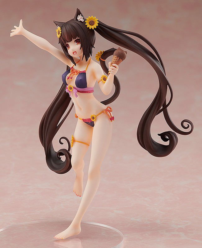 Nekopara 1/12 Scale Pre-Painted Figure: Chocola Swimsuit Ver. image 3