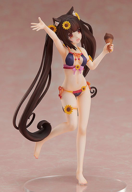 Nekopara 1/12 Scale Pre-Painted Figure: Chocola Swimsuit Ver. image 4