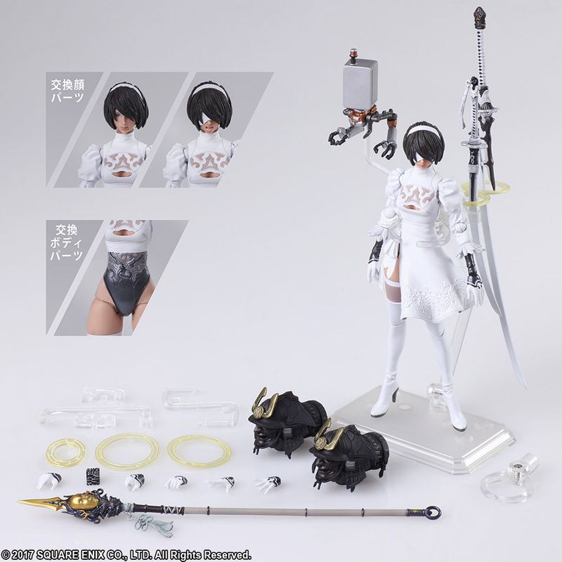 Nier: Automata Bring Arts: YoRHa No.2 Type B Ver. 2.0 -2P Color Variant- image 12