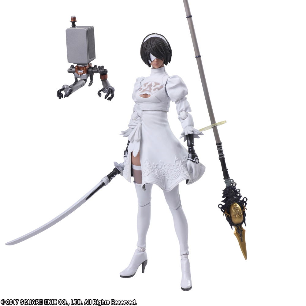 Nier: Automata Bring Arts: YoRHa No.2 Type B Ver. 2.0 -2P Color
